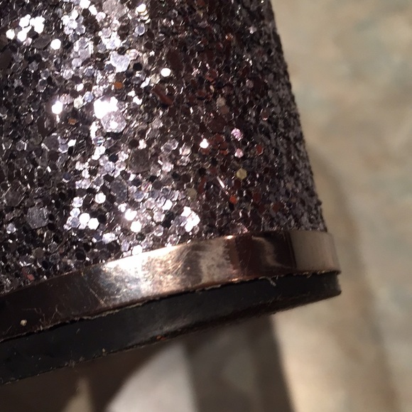 Topshop silver sparkly heels - Picture 10 of 10